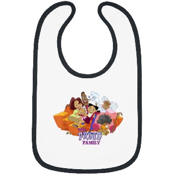 Discover Disney Channel The Proud Family Characters Bibs