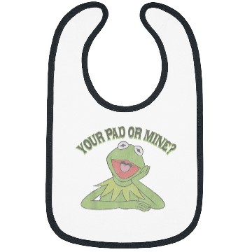 Discover Disney K the frog Your Pad or Mine Bibs
