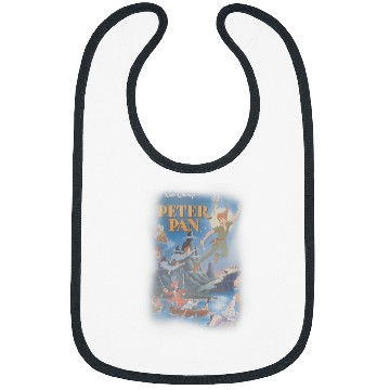 Discover Disney Peter Pan Main Characters Never Land  Poster Bibs