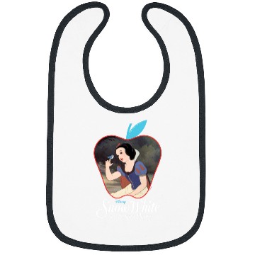 Discover Disney Princess - Snow White Apple Silhouette Bibs