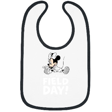 Discover Disney - Mickey Just Here For Field Day Bibs