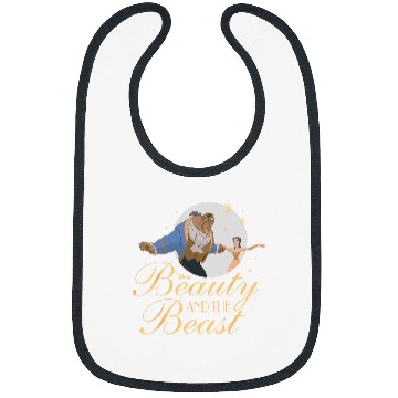 Discover Disney Princess - Beauty And The Beast Logo Bibs