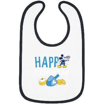 Discover Disney - Mickey Happy Hanukkah Bibs