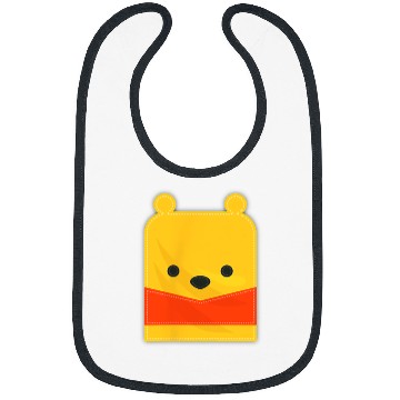Discover Disney Winnie the Pooh Small Block Character Pocket Bibs