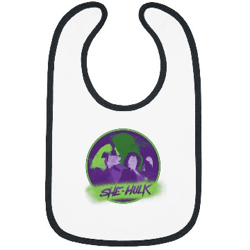 Discover Marvel Studios She-Hulk Disney Plus Spray Paint Bibs