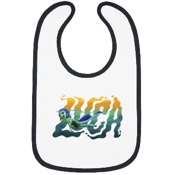 Discover Disneyss Pixars Luca Swimming Logo Bibs