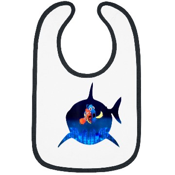 Discover Disneyss Pixars Finding Nemo Marlin Dory Bruce Silhouette Bibs