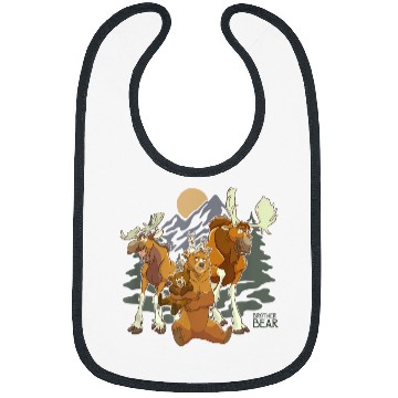Discover Disney Brother Bear Moose Bear Midnight Mountain Bibs