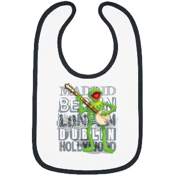 Discover Disney The Muppets  World Tour Kermit Banjo Post Bibs