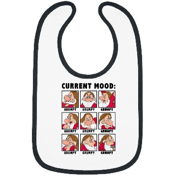 Discover Disney Snow White Current Mood Always Grumpy Graphic T-Shirt Bibs