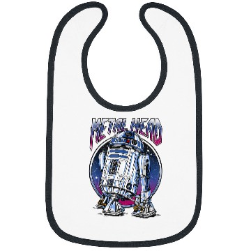 Discover R2D2 Metal Head Disney+ T-Shirt Bibs