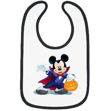 Discover Disney Halloween Mickey Mouse Vampire Bibs