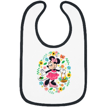 Discover Disney Minnie Mouse Springtime Easter Egg Hunt Bibs