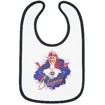 Discover Disneyss Villains Evil Queen Rock Portrait Bibs