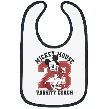Discover Disney Mickey Mouse Varsity Raglan Baseball Tee Bibs