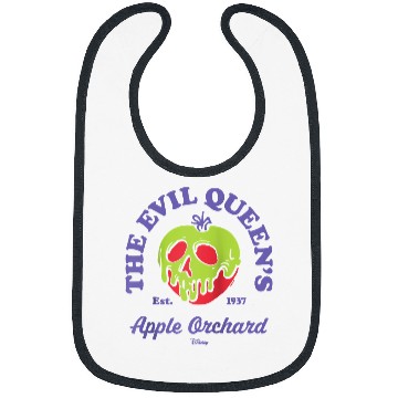 Discover Disney Villains - Evil Queens Apple Orchard Raglan Baseball Tee Bibs