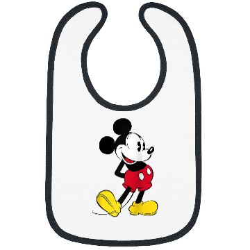 Discover Disney Mickey Mouse Classic Pose Raglan Baseball Tee Bibs