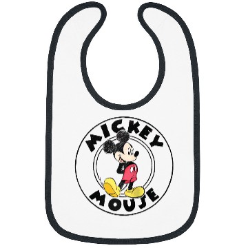 Discover Disney Classic Mickey Mouse Raglan Baseball Tee Bibs