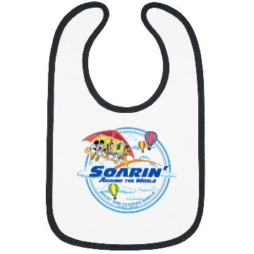 Discover Disney Mickey and Friends Soarin Around The World  Bibs