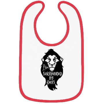 Discover I'm Surrounded by Idiots | Lion King Bibs | Disney Bibs