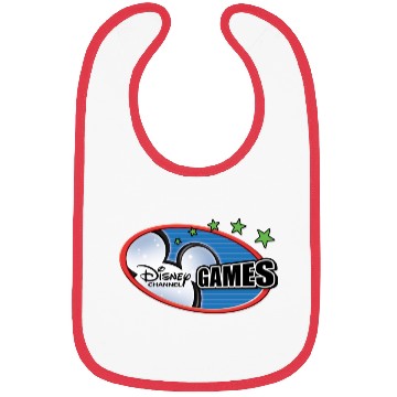 Discover Disney Channel Games Logo Bibs