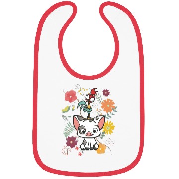 Discover Disney Moana Bibs, Disney Moana Bibs