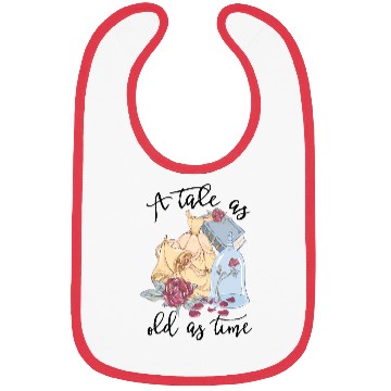 Discover Disney Princess Bibs, Beauty And The Beast Bibs