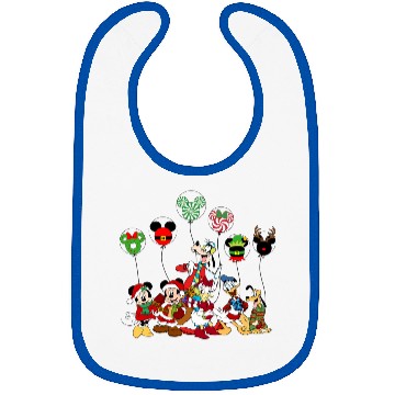 Discover Vintage Mickey And Friends Christmas  Tree Bibs, Disney Mickey