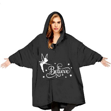 Discover tinkerbell believe, funny tinkerbell, tinkerbell Blanket Hoodies