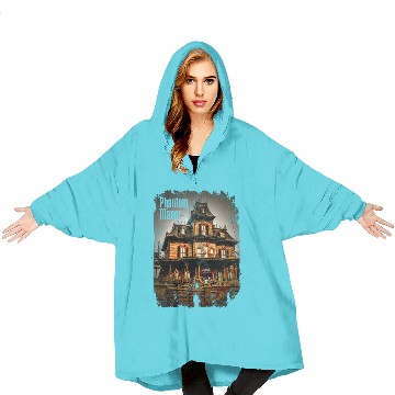 Discover Phantom Manor from Disneyland Paris - Haunted Mansion - Blanket Hoodies