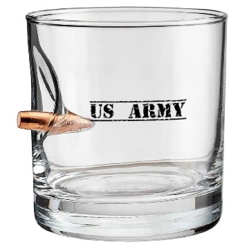 Discover US ARMY Bullet Whiskey Glasses