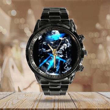 Discover Deadspace Isaac - Dead Space - Calendar Steel Band Watch