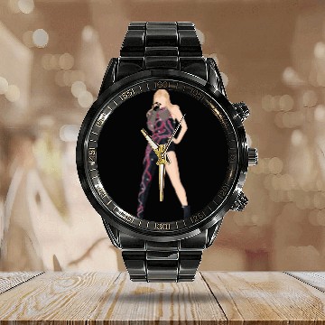 Discover reputation eras tour Calendar Steel Band Watch