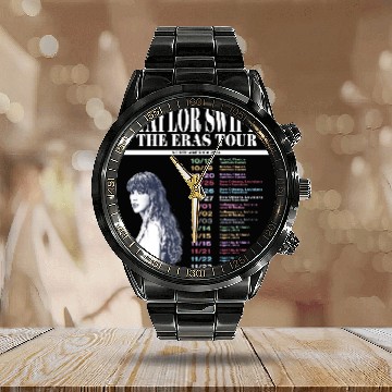 Discover Eras Tour US 2024 Calendar Steel Band Watch