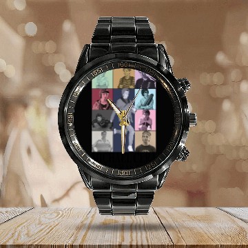 Discover Michael Cera Eras Tour Calendar Steel Band Watch