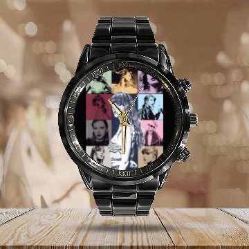 Discover eras tour Calendar Steel Band Watch