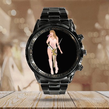 Discover Eras tour lover Calendar Steel Band Watch