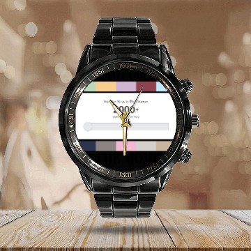 Discover Eras Tour Fail Calendar Steel Band Watch