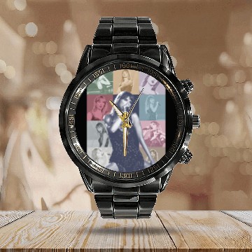 Discover eras tour Calendar Steel Band Watch