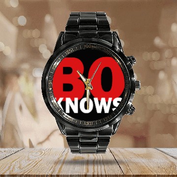 Discover Bo knows Calendar Steel Band Watch Calendar Steel Band Watch
