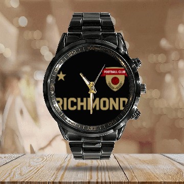 Discover Richmond Soccer Jersey Calendar Steel Band Watch
