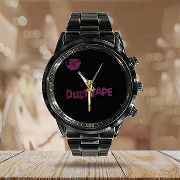 Discover Chris's Stuff Rhinestone Calendar Steel Band Watch