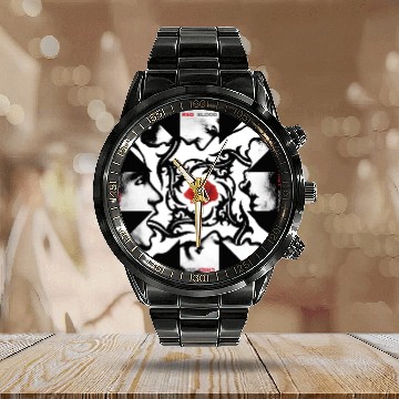 Discover Red Hot Chili Peppers Calendar Steel Band Watch