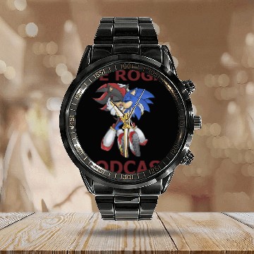 Discover Joe Rogan Podcast Sonic Calendar Steel Band Watch