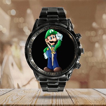 Discover Luigi Calendar Steel Band Watch