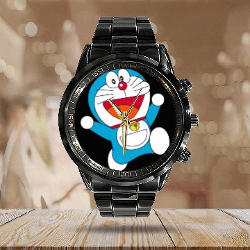 Discover Doraemon - Doraemon - Calendar Steel Band Watch