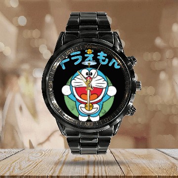 Discover Doraemon - Doraemon - Calendar Steel Band Watch