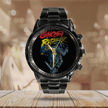 Discover ghost rider classic - Ghost Rider - Calendar Steel Band Watch