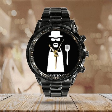 Discover We Have to Cook - Breaking Bad - Calendar Steel Band Watch