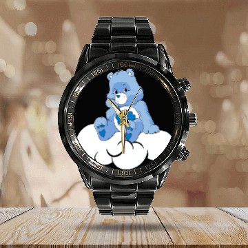 Discover Grumpy Care Bear Premium Calendar Steel Band Watch